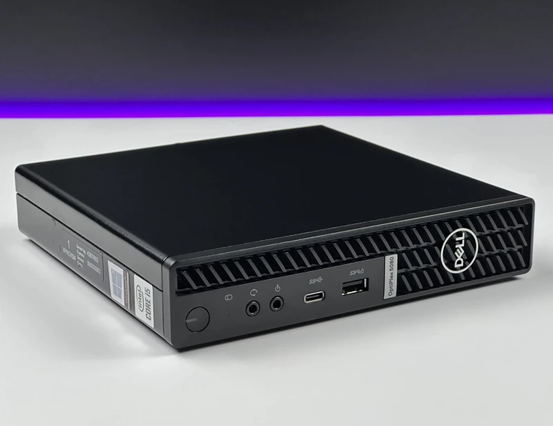 Dell OptiPlex 5080 Micro i5-10500T, ram DDR4, Wi-Fi – kompaktowy komputer biznesowy z zasilaczem 90W do pracy biurowej i wielozadaniowej.