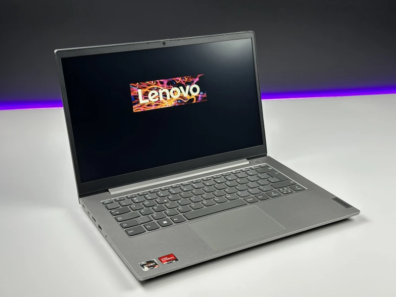 Lenovo ThinkBook 14 G3 ACL Ryzen 5 5500U, 16GB RAM, SSD 512GB. Lekki laptop do pracy biurowej i biznesu z czytnikiem linii papilarnych i FHD.