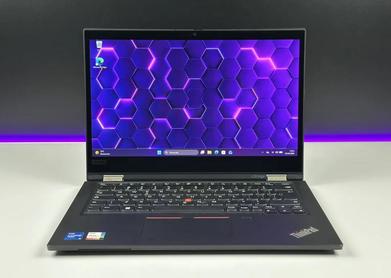 Lenovo ThinkPad L13 Yoga Gen 2 - procesor i5-1145G7, 16GB RAM, FHD dotykowy. Lekki laptop 2w1 z Iris Xe – idealny do pracy mobilnej i biznesu.