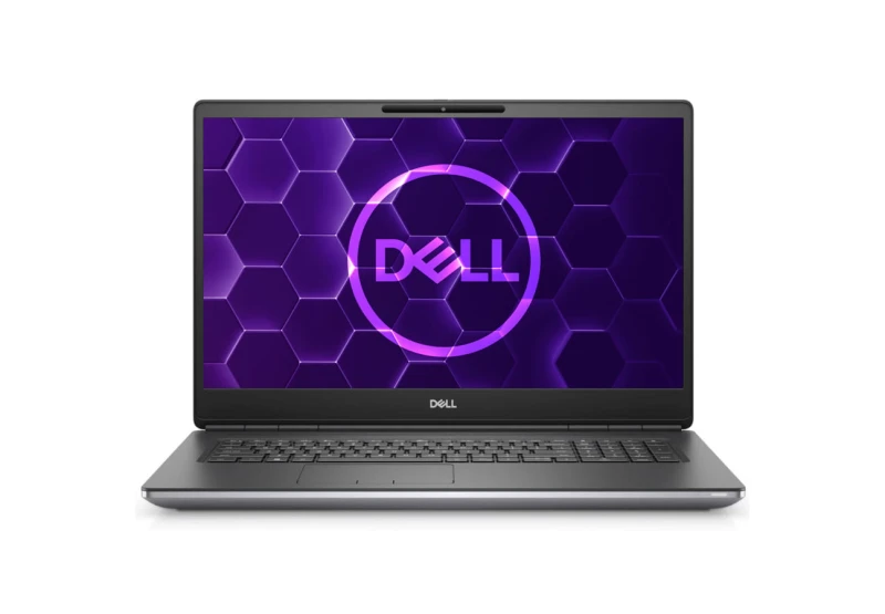 Dell Precision 7760 - procesor Xeon W-11855M, ekran 17.3" FHD, RTX A4000. Wydajna stacja robocza z czytnikiem linii papilarnych do CAD i 3D.