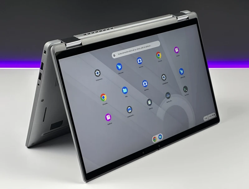 DELL Latitude 7410 2in1 to laptop i tablet w jednym. Wszechstronny i wydajny. Do pracy, nauki i rozrywki. Dotykowa matryca FHD, system Chrome OS.