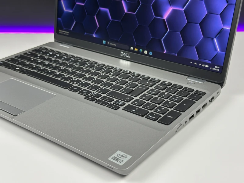 Dell Latitude 5510 – siła klasy biznes. Elegancki, szybki i niezawodny laptop z procesorem i7 - gotowy na intensywne wyzwania codzienności.