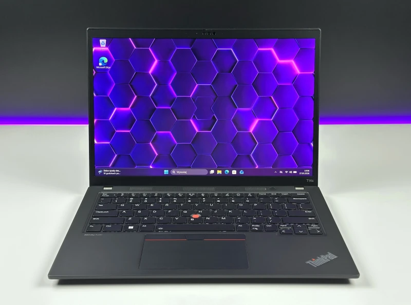 Lenovo ThinkPad T14s Gen 4 - i7-1365U, 32GB LPDDR5. Lekki ultrabook biznesowy z klawiaturą US i obsługą Wi-Fi 6E do nowoczesnej pracy mobilnej.