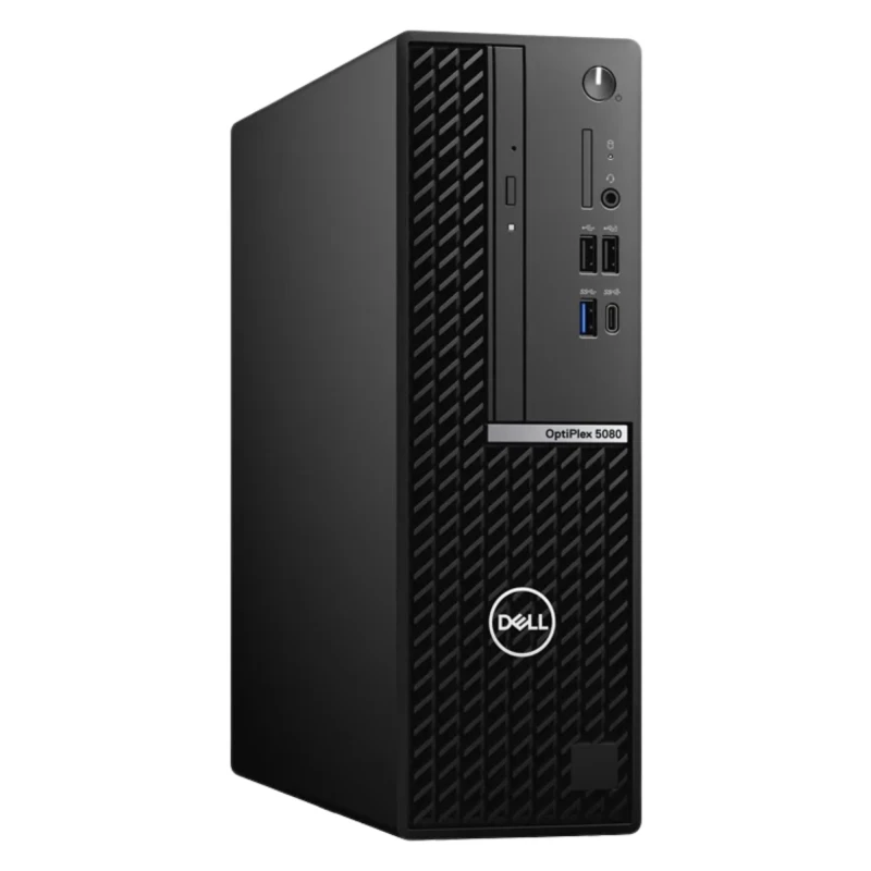 Dell OptiPlex 5080 SFF - i5-10600, Intel UHD Graphics 630. Kompaktowy komputer z napędem DVD i wydajnym procesorem 10. generacji.