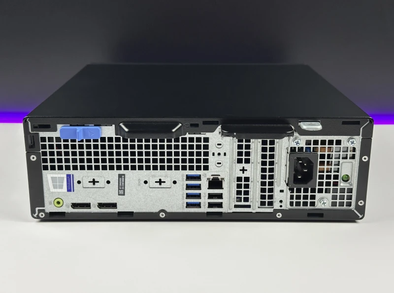 Dell OptiPlex 5080 SFF - i7-10700, Intel UHD Graphics 630, DVD. Komputer biznesowy z obsługą pamięci DDR4 i szybkich dysków PCIe NVMe.