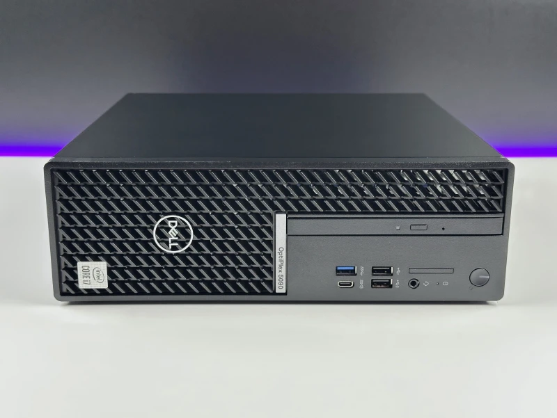 Dell OptiPlex 5090 SFF - i7-10700, UHD Graphics 630, DVD. Wydajny komputer biznesowy z obsługą pamięci DDR4 i szybkich dysków PCIe NVMe.