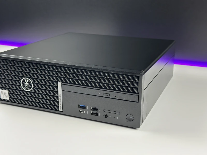 Dell OptiPlex 5090 SFF - i7-10700, UHD Graphics 630, DVD. Wydajny komputer biznesowy z obsługą pamięci DDR4 i szybkich dysków PCIe NVMe.