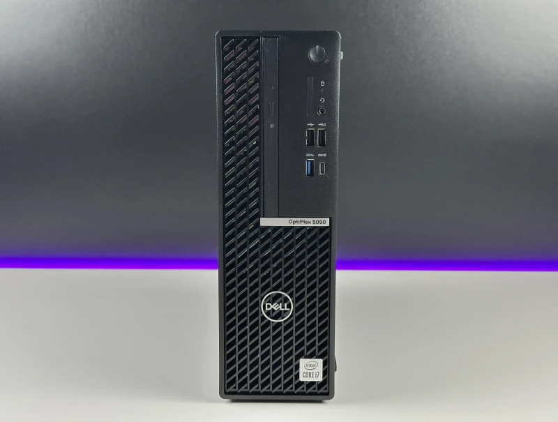 Dell OptiPlex 5090 SFF - i7-10700, UHD Graphics 630, DVD. Wydajny komputer biznesowy z obsługą pamięci DDR4 i szybkich dysków PCIe NVMe.