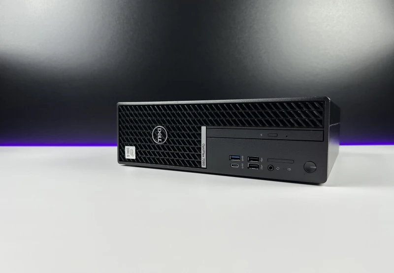 Dell OptiPlex 7080 SFF - i5-10500, UHD Graphics 630, DVD. Komputer biznesowy w obudowie Small Form Factor z szerokim zestawem portów.
