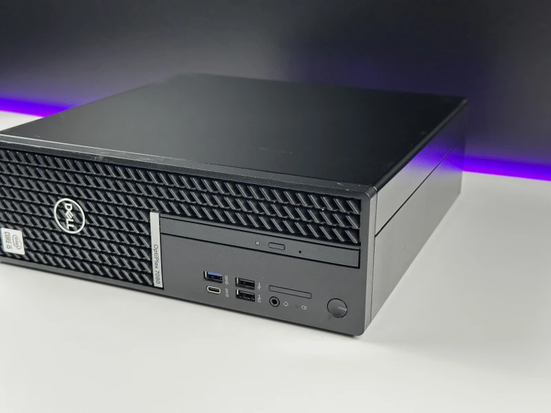 Dell OptiPlex 7080 SFF - i5-10600, UHD Graphics 630, DVD. Komputer biznesowy w obudowie Small Form Factor z szerokim zestawem portów.