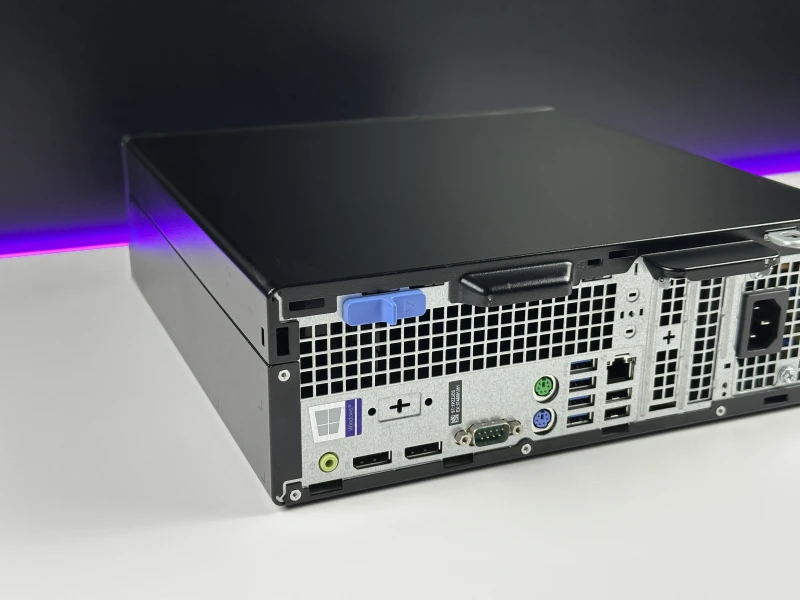 Dell OptiPlex 7080 SFF - i5-10600, UHD Graphics 630, DVD. Komputer biznesowy w obudowie Small Form Factor z szerokim zestawem portów.