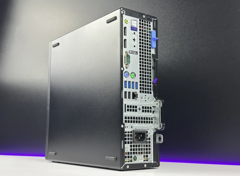 Dell OptiPlex 7080 SFF - i5-10600, UHD Graphics 630, DVD. Komputer biznesowy w obudowie Small Form Factor z szerokim zestawem portów.