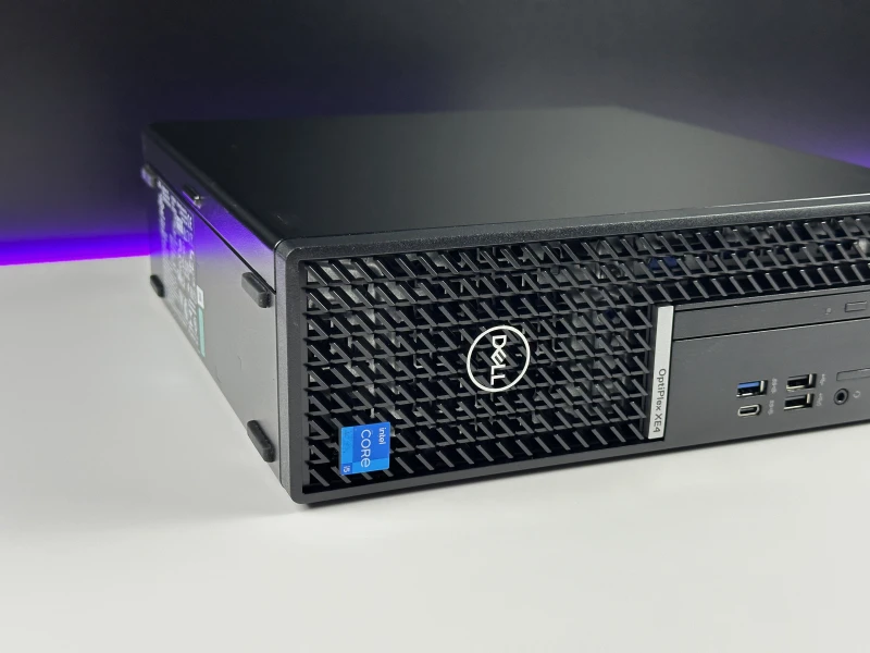 Dell OptiPlex XE4 SFF - i5-12500, UHD Graphics 770, DVD. Komputer biznesowy z obsługą DDR4 i konstrukcją przystosowaną do pracy operacyjnej.