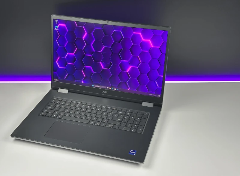 Dell Precision 7770 - i9-12950HX, 64GB CAMM, RTX A4500. Stacja robocza z wydajnym systemem chłodzenia do pracy pod dużym obciążeniem. Dell Precision 7770 - i9-12950HX, 64GB CAMM, RTX A4500. Stacja robocza z wydajnym systemem chłodzenia do pracy pod dużym obciążeniem.