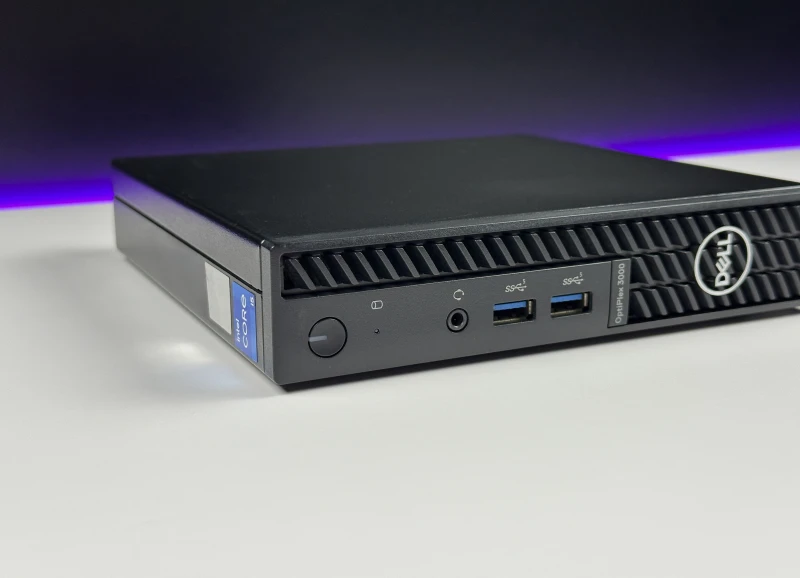 Dell OptiPlex 3000 Micro - i5-12500T, Intel UHD Graphics 770, Wi-Fi. Ultrakompaktowy komputer idealny do nowoczesnych stanowisk pracy.