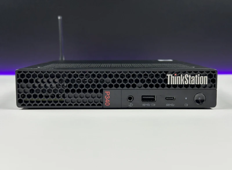 Lenovo ThinkStation P340 Tiny - i5-10500T, Quadro P620, Wi-Fi. Kompaktowy komputer z obsługą wielu monitorów i certyfikowanym układem graficznym.