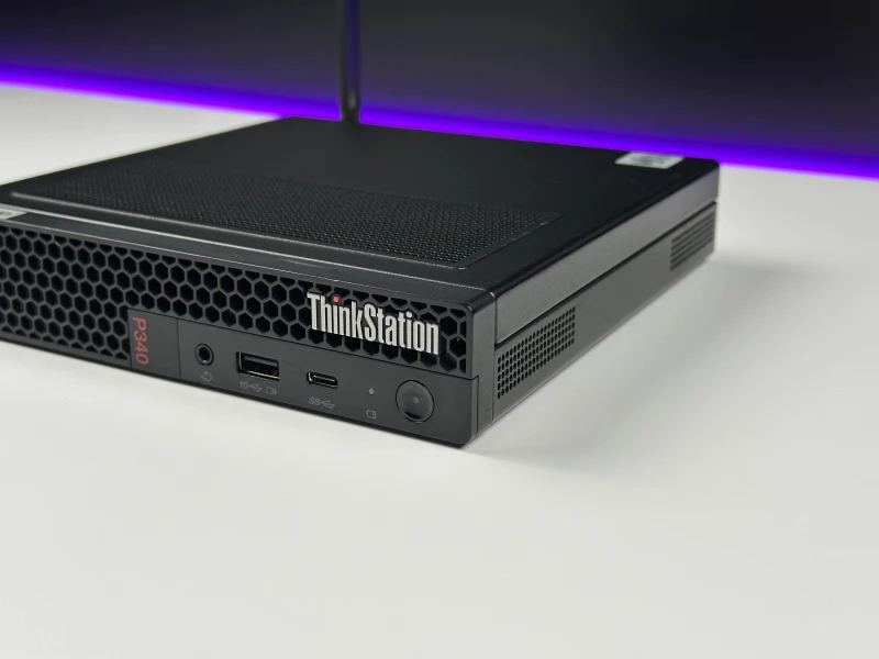 Lenovo ThinkStation P340 Tiny - i5-10500T, Quadro P620, Wi-Fi. Kompaktowy komputer z obsługą wielu monitorów i certyfikowanym układem graficznym.