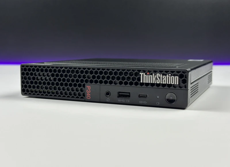Lenovo ThinkStation P340 Tiny - i5-10500T, Quadro P620, Wi-Fi. Kompaktowy komputer z obsługą wielu monitorów i certyfikowanym układem graficznym.