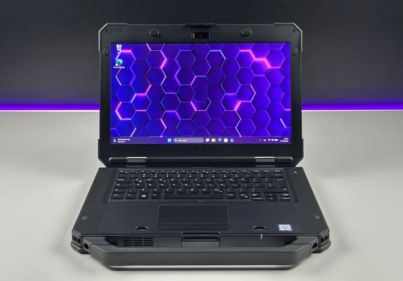 Dell Latitude 5420 Rugged - i5-8350U, 14" FHD dotyk, LTE. Wzmocniona konstrukcja, dwie baterie, rysik w obudowie i podświetlana klawiatura RGB.