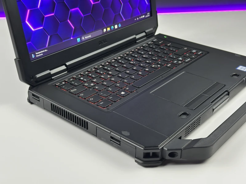 Dell Latitude 5420 Rugged - i5-8350U, 14" FHD dotyk, LTE. Wzmocniona konstrukcja, dwie baterie, rysik w obudowie i podświetlana klawiatura RGB.