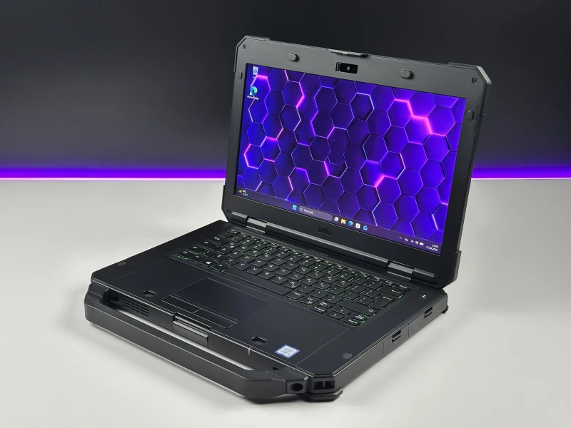 Dell Latitude 5420 Rugged - i5-8350U, 14" FHD dotyk, LTE. Wzmocniona konstrukcja, dwie baterie, rysik w obudowie i podświetlana klawiatura RGB.