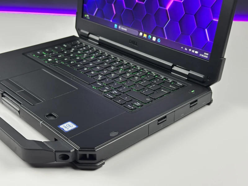Dell Latitude 5420 Rugged - i5-8350U, 14" FHD dotyk, LTE. Wzmocniona konstrukcja, dwie baterie, rysik w obudowie i podświetlana klawiatura RGB.