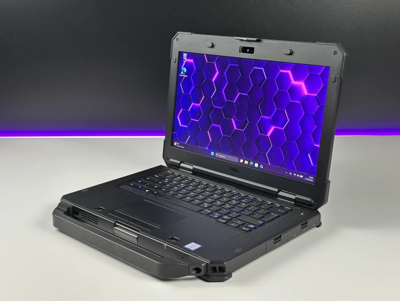 Dell Latitude 5420 Rugged - i5-8350U, 14" FHD dotyk, LTE. Wzmocniona konstrukcja, dwie baterie, rysik w obudowie i podświetlana klawiatura RGB. Dell Latitude 5420 Rugged - i5-8350U, 14" FHD dotyk, LTE. Wzmocniona konstrukcja, dwie baterie, rysik w obudowie i podświetlana klawiatura RGB.