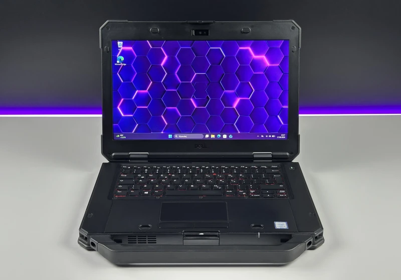 Dell Latitude 5420 Rugged - i5-8350U, 14" FHD dotyk, LTE. Wzmocniona konstrukcja, dwie baterie, rysik w obudowie i podświetlana klawiatura RGB.
