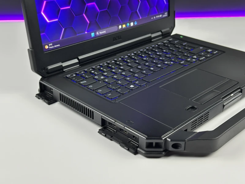 Dell Latitude 5420 Rugged - i5-8350U, 14" FHD dotyk, LTE. Wzmocniona konstrukcja, dwie baterie, rysik w obudowie i podświetlana klawiatura RGB.