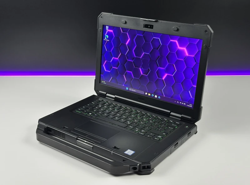 Dell Latitude 5420 Rugged - i5-8350U, 14" FHD dotyk, LTE. Wzmocniona konstrukcja, dwie baterie, rysik w obudowie i podświetlana klawiatura RGB.