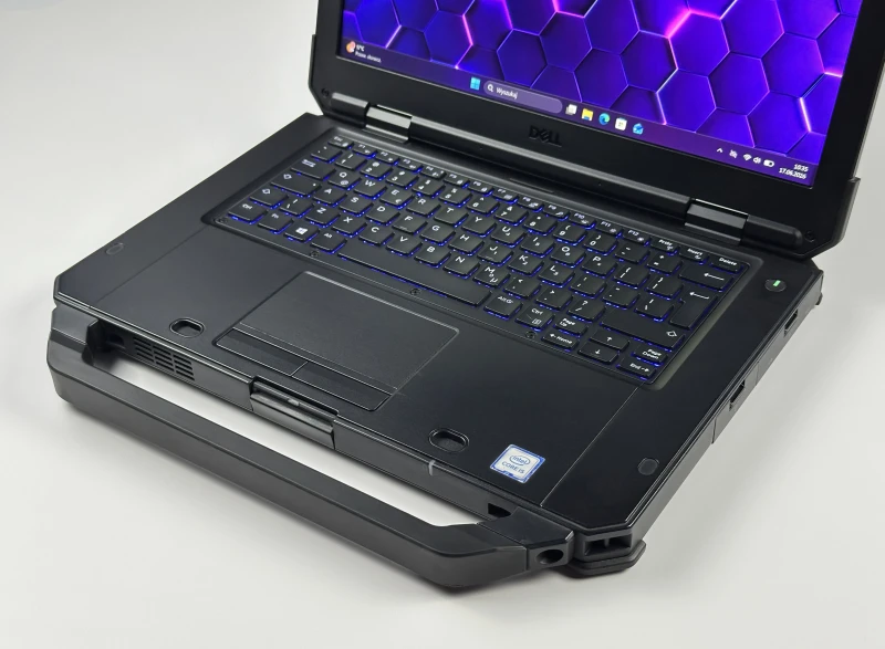 Dell Latitude 5420 Rugged - i5-8350U, 14" FHD dotyk, LTE. Wzmocniona konstrukcja, dwie baterie, rysik w obudowie i podświetlana klawiatura RGB.