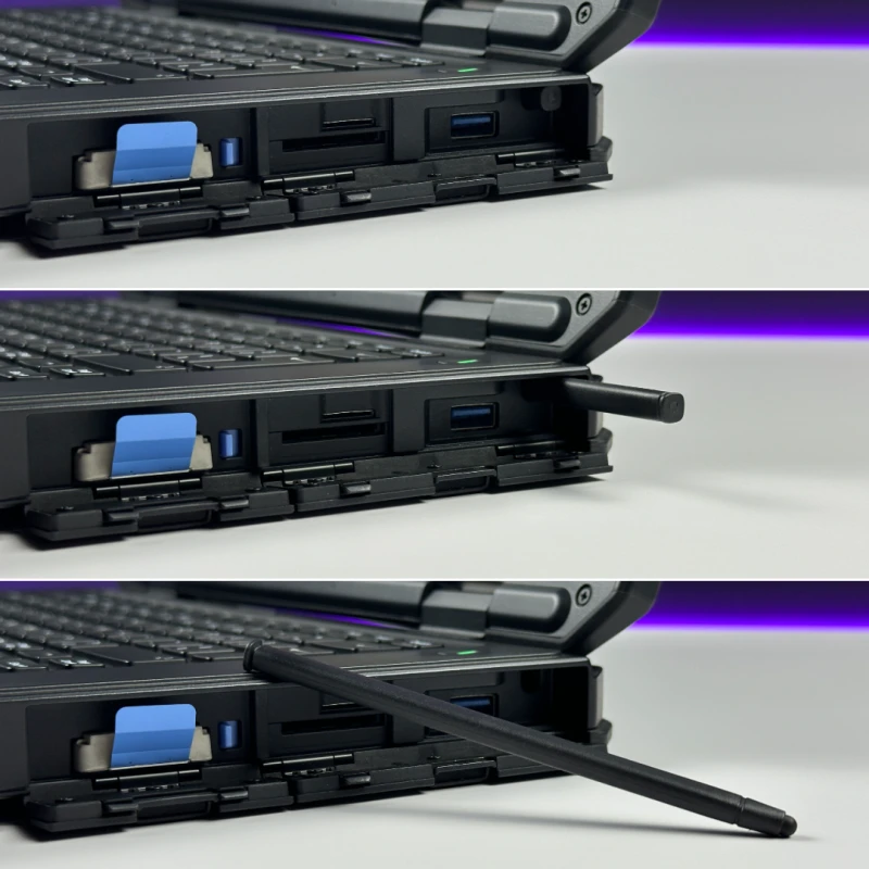Dell Latitude 5420 Rugged - i5-8350U, 14" FHD dotyk, LTE. Wzmocniona konstrukcja, dwie baterie, rysik w obudowie i podświetlana klawiatura RGB.