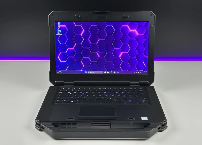 Dell Latitude 5420 Rugged - i5-8350U, 14" FHD dotyk, LTE. Wzmocniona konstrukcja, dwie baterie, rysik w obudowie i podświetlana klawiatura RGB.