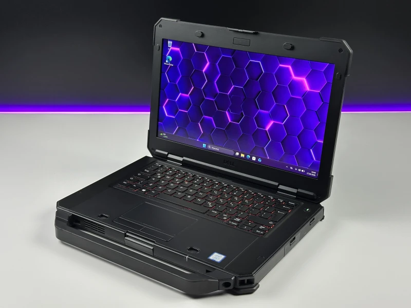 Dell Latitude 5420 Rugged - i5-8350U, 14" FHD dotyk, LTE. Wzmocniona konstrukcja, dwie baterie, rysik w obudowie i podświetlana klawiatura RGB.