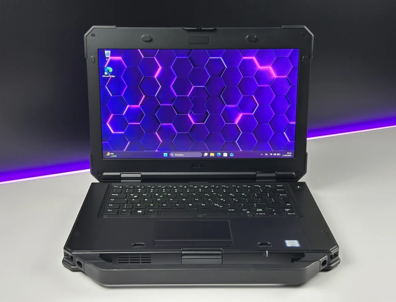 Dell Latitude 5420 Rugged - i5-8350U, 14" FHD dotyk, LTE. Wzmocniona konstrukcja, dwie baterie, rysik w obudowie i podświetlana klawiatura RGB.