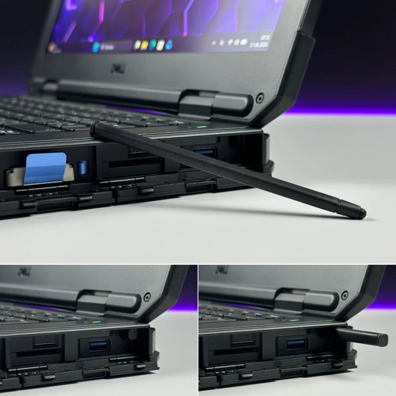Dell Latitude 5420 Rugged - i5-8350U, 14" FHD dotyk, LTE. Wzmocniona konstrukcja, dwie baterie, rysik w obudowie i podświetlana klawiatura RGB.