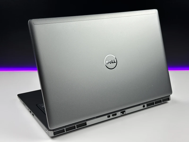 Dell Precision 7760 i7-11850H, RTX A3000, matryca 17,3" 4K 120Hz – mobilna stacja robocza do CAD, 3D i zaawansowanych projektów z klawiaturą US.