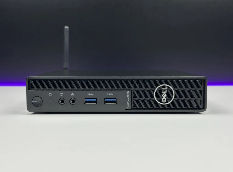 Dell OptiPlex 3080 Micro - i5-10500T, Wi-Fi. Komputer klasy biznes z modułem TPM 2.0 i energooszczędną konstrukcją do pracy przez cały dzień.