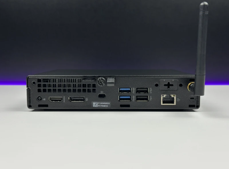 Dell OptiPlex 3080 Micro - i5-10500T, Wi-Fi. Komputer klasy biznes z modułem TPM 2.0 i energooszczędną konstrukcją do pracy przez cały dzień.