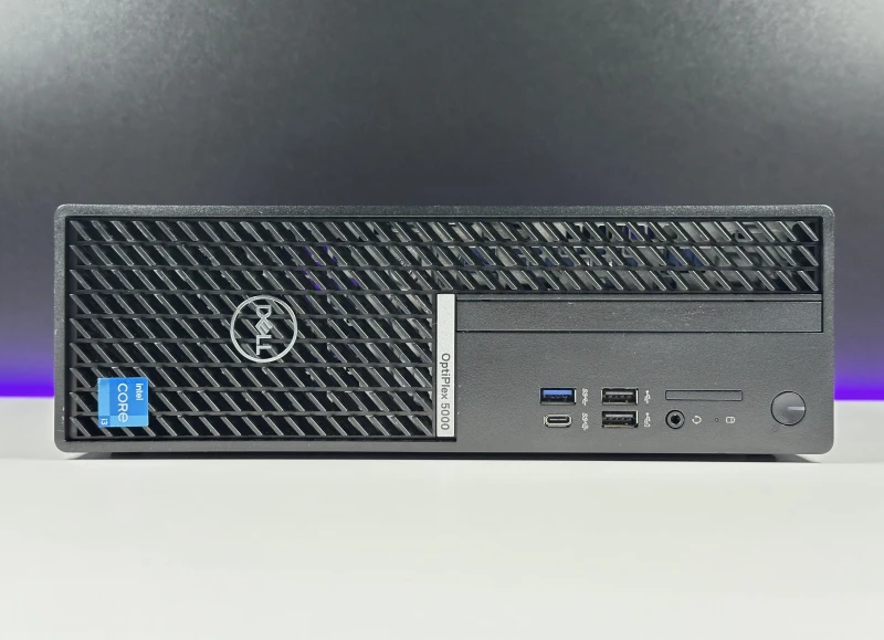 Dell OptiPlex 5000 SFF - i3-12300, Intel UHD Graphics 730. Komputer biznesowy z kompaktową obudową zapewniającą łatwy dostęp do podzespołów.