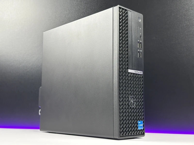 Dell OptiPlex 5000 SFF - i3-12300, Intel UHD Graphics 730. Komputer biznesowy z kompaktową obudową zapewniającą łatwy dostęp do podzespołów.