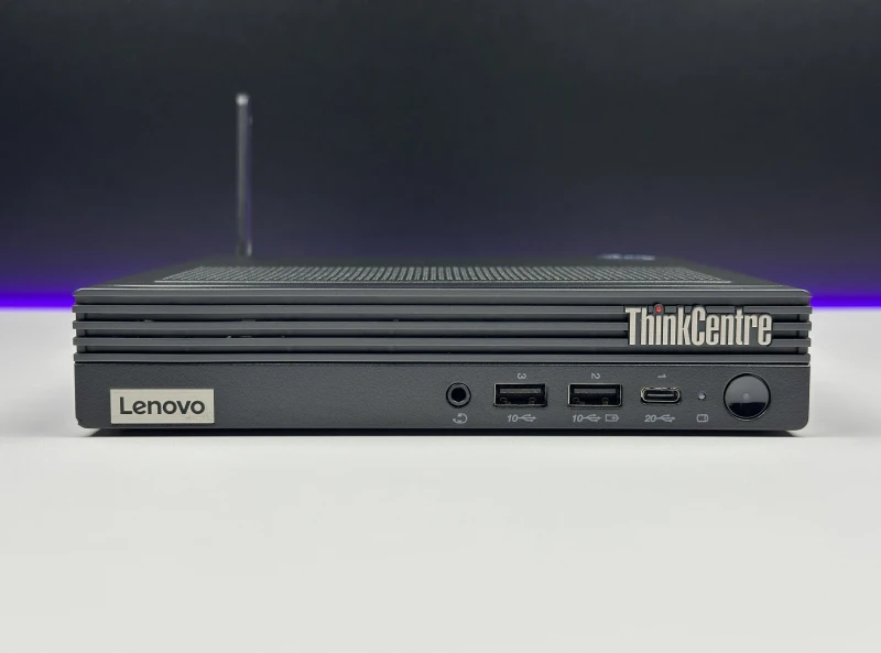 Lenovo ThinkCentre M90q Gen 5 Tiny - Intel UHD Graphics 770, Wi-Fi. komputer biznesowy z procesorem 14. generacji i obsługą do czterech monitorów.