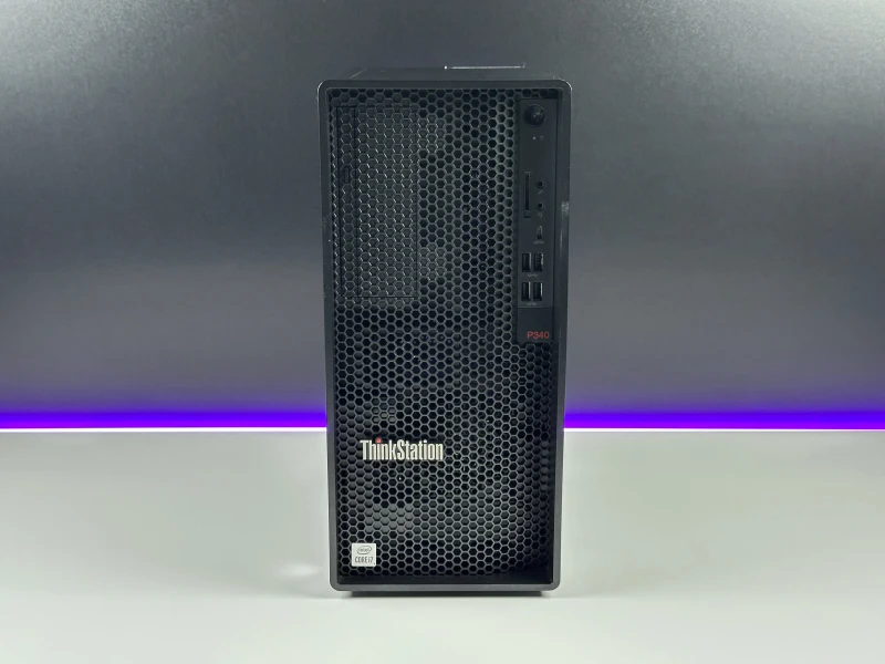 Lenovo ThinkStation P340 Tower - i7-10700K, DVD. Wydajna stacja robocza z dużymi możliwościami rozbudowy i stabilną pracą pod obciążeniem.