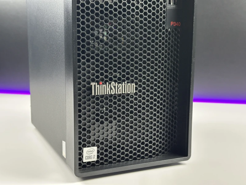 Lenovo ThinkStation P340 Tower - i7-10700K, DVD. Wydajna stacja robocza z dużymi możliwościami rozbudowy i stabilną pracą pod obciążeniem.