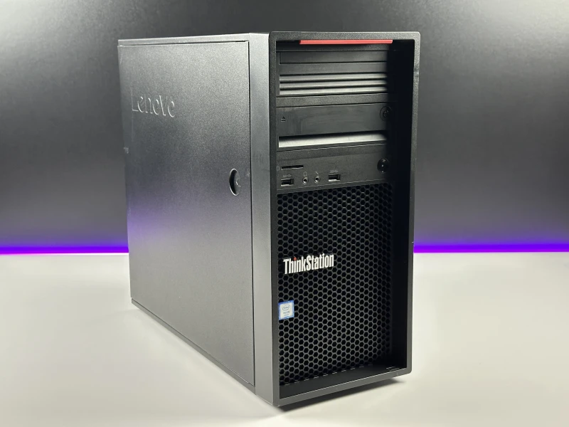 Lenovo ThinkStation P520c Tower - Xeon, P400. Solidna stacja robocza z wydajnym układem stworzonym do projektowania oraz pracy technicznej.