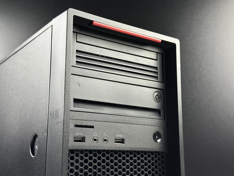 Lenovo ThinkStation P520c Tower - Xeon, P400. Solidna stacja robocza z wydajnym układem stworzonym do projektowania oraz pracy technicznej.