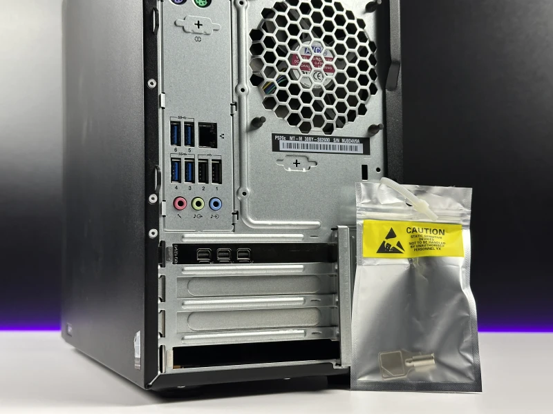 Lenovo ThinkStation P520c Tower - Xeon, P400. Solidna stacja robocza z wydajnym układem stworzonym do projektowania oraz pracy technicznej.