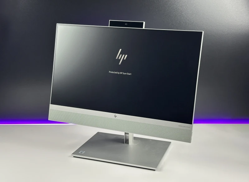 HP EliteOne 800 G6 AIO - i5-10500, 23.8" FHD dotyk, kamera, Wi-Fi. Elegancki komputer All-in-One z regulowaną podstawą i cienkimi ramkami.
