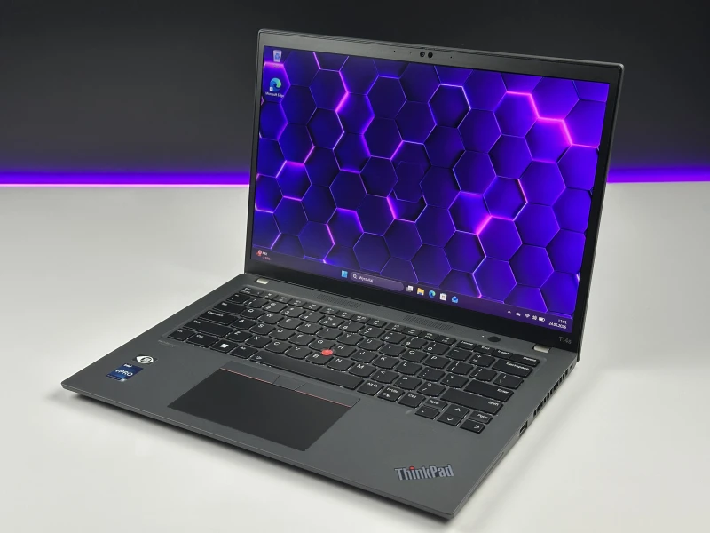 Lenovo ThinkPad T14s Gen 3 - i5-1245U, 16GB LPDDR5,14" FHD+. Smukły laptop biznesowy z czytnikiem linii papilarnych i solidną konstrukcją premium