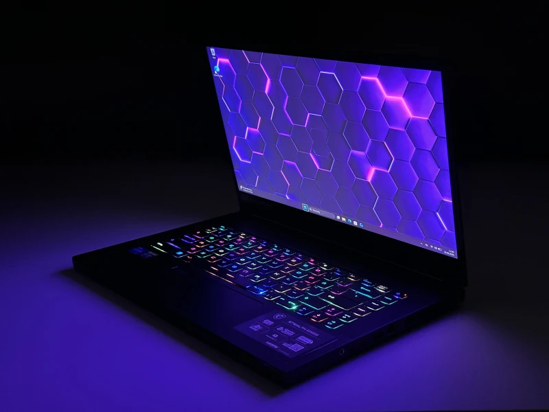 MSI Stealth GS66 12UH z ekranem 15.6" QHD 240Hz, RTX 3080 (8GB) i procesorem i7-12700H. Wysoka moc zamknięta w smukłej obudowie.